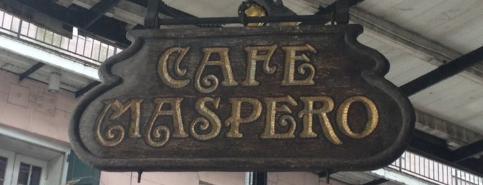 Cafe Maspero is one of New Orleans 2014.