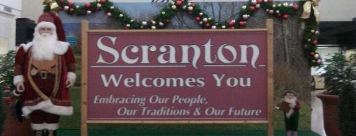 Welcome To Scranton sign is one of The Office Tour.