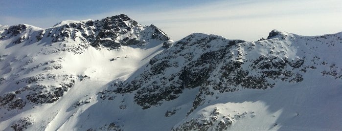 Blackcomb Glacier is one of Whistler.