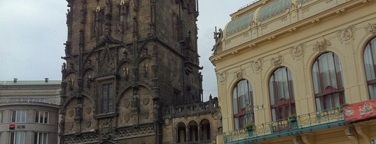 Пороховая башня is one of One day in Prague.