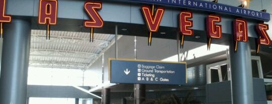 Harry Reid International Airport (LAS) is one of Birthday Vacation April 2012.