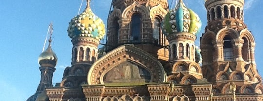 Church of the Savior on the Spilled Blood is one of TOP 10: Favourite places of St. Petersbug.