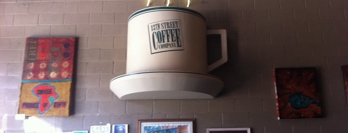 13th Street Coffee Company is one of Tempat yang Disukai Nick.