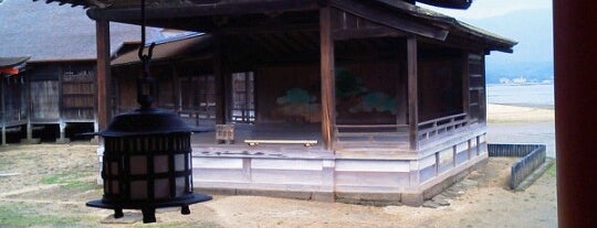 厳島神社 能舞台 is one of 岩国・宮島の旅, Jan.4-5,2013.