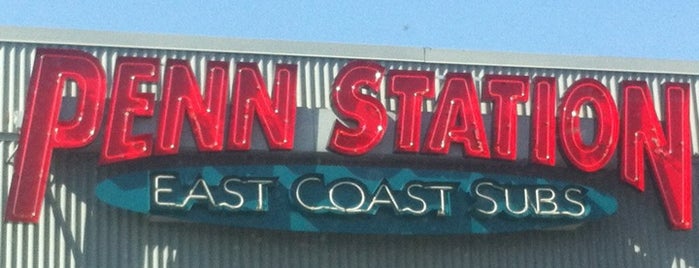 Penn Station East Coast Subs is one of Favorite campus and non campus places.