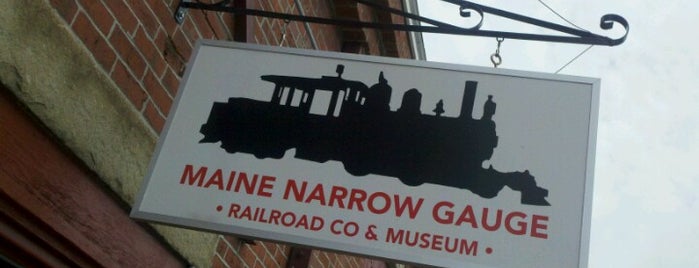 Maine Narrow Gauge Railroad Company & Museum is one of Portland, ME #4sqcities.