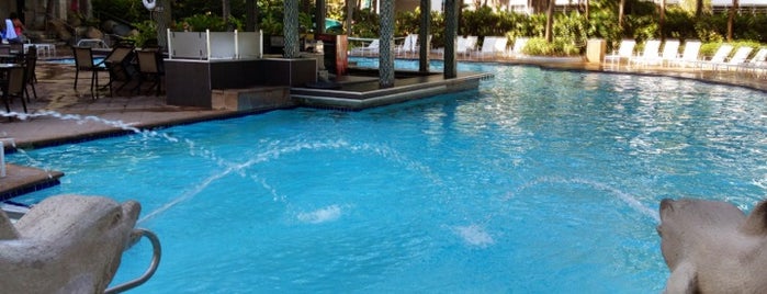 Poolside at Conrad Condado Plaza is one of Things To Do In Puerto Rico.