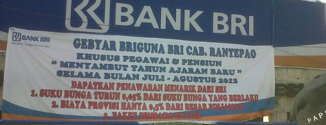 Bank BRI Cab. Makale is one of Toraja.