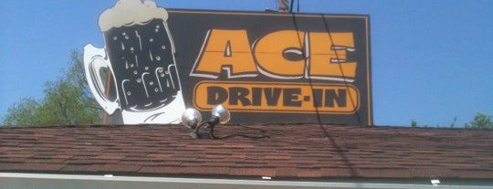 Ace Drive-In is one of Melissa’s Liked Places.