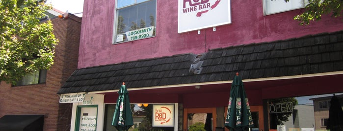 In The Red Wine Bar & Cafe is one of Fremont.