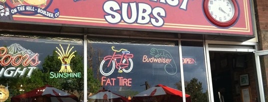 Half Fast Subs is one of Top 10 favorites places in Boulder, CO.