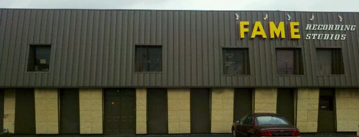 Fame Recording Studios of Muscle Shoals is one of Iconic Alabama.