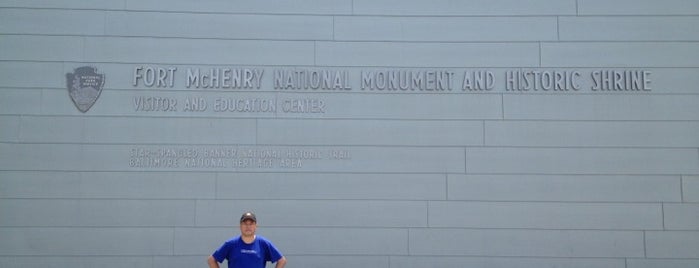 Fort McHenry Visitor Center is one of The Great Baltimore Check-In 2012.