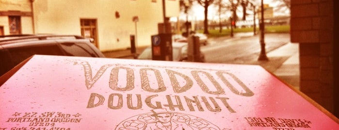 Voodoo Doughnut is one of Doughnut To-Do list.