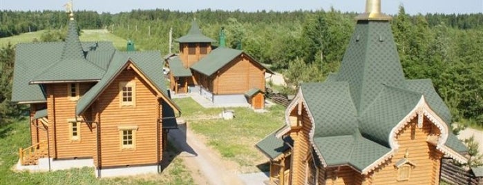 Скит Святого Апостола Андрея Первозванного is one of Объекты культа Ленинградской области.