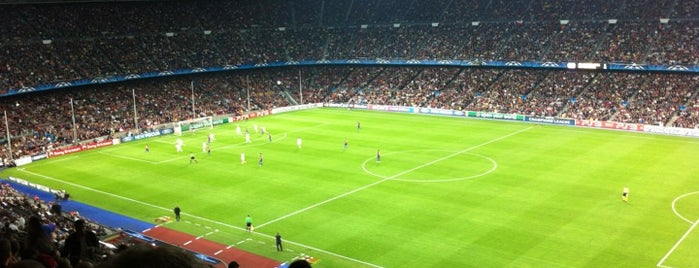 Camp Nou is one of All-time favorites in Barcelona.