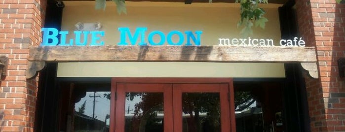 Blue Moon Mexican Cafe is one of Tempat yang Disukai Lisa.