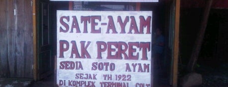 Sate Soto Ayam Pak Peret Weleri is one of Kuliner weleri.