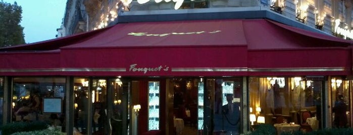 Le Fouquet's is one of Os Melhores de Paris.