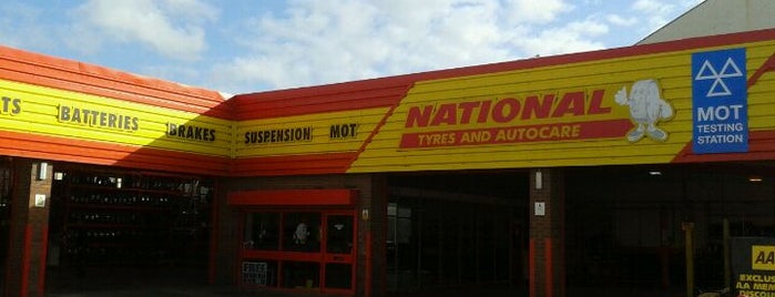 National Tyres and Autocare is one of Alastairさんのお気に入りスポット.