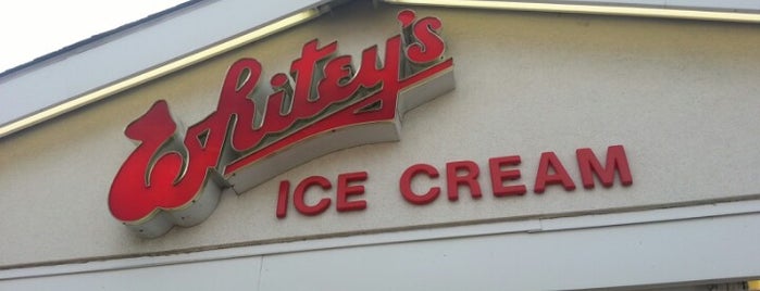 Whitey's Ice Cream is one of Food Worth Stopping For.