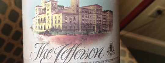 The Jefferson Hotel is one of keeping all my friends close to me.