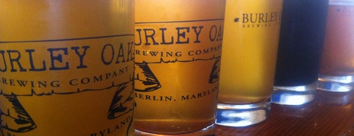 Burley Oak Brewing Company is one of Top 10 favorites places in Ocean City, MD.