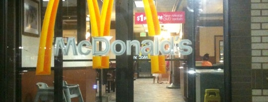 McDonald's is one of Orte, die Mike gefallen.