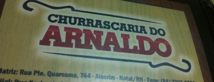 Churrascaria do Arnaldo is one of Alberto Luthianne'nin Beğendiği Mekanlar.