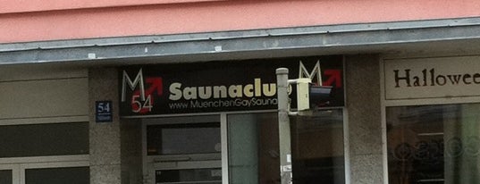 M 54 Saunaclub is one of Gay Hot Spots Munich.