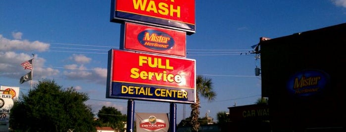 Mister Hotshine Car Wash is one of Tempat yang Disukai Tom.