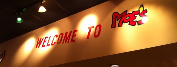 Moe's Southwest Grill is one of A girl's gotta eat!.