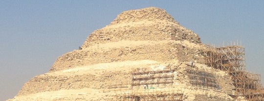Saqqara Pyramid is one of Egypt.