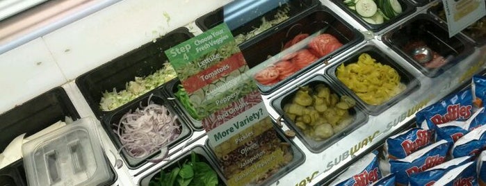 SUBWAY is one of The 11 Best Places for Chopped Salad in Durham.
