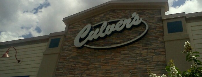 Culver's is one of Locais salvos de Tony.