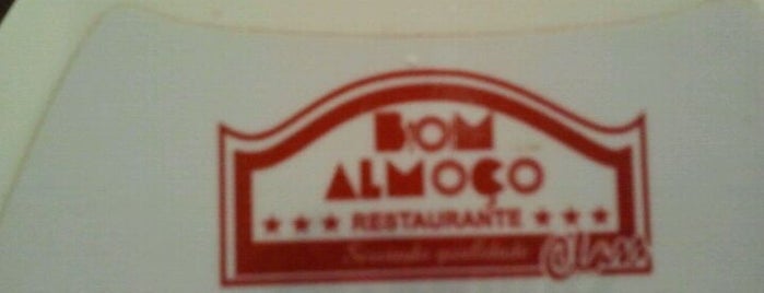 Bom Almoço is one of Restaurantes/Pizzarias.