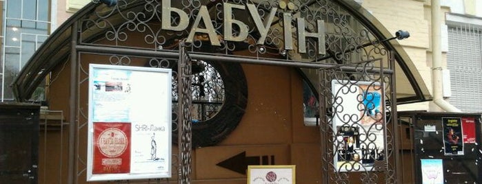 Книгарня-кав’ярня "Бабуїн" is one of Книжные места Киева.