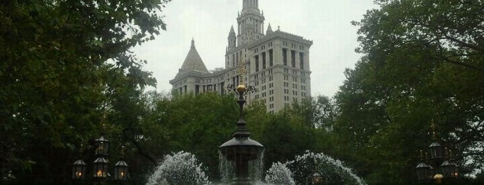 City Hall Park is one of NYC.