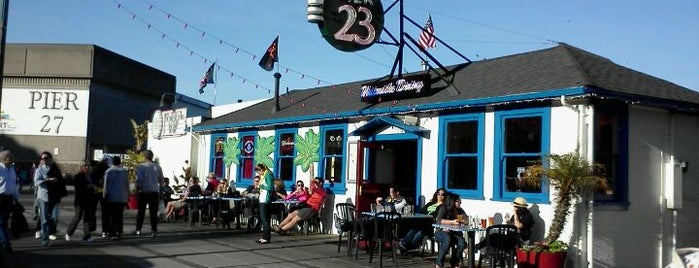 Pier 23 Cafe is one of The Best Outdoor Bars in San Francisco.