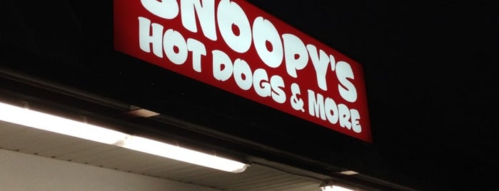 Snoopy's Hot Dogs & More is one of My Favorite Food Spots.