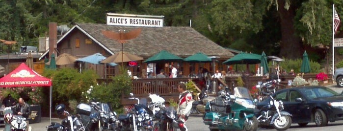 Alice's Restaurant is one of San Francisco Peninsula Hotspots.