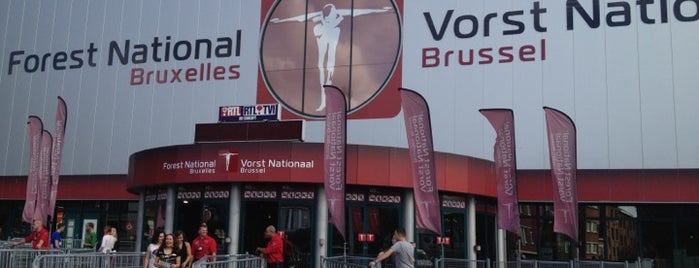Forest National / Vorst Nationaal is one of Lugares favoritos de Anthony.
