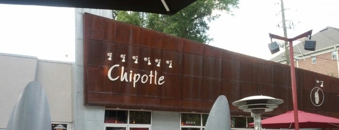 Chipotle Mexican Grill is one of iris ATL favs.