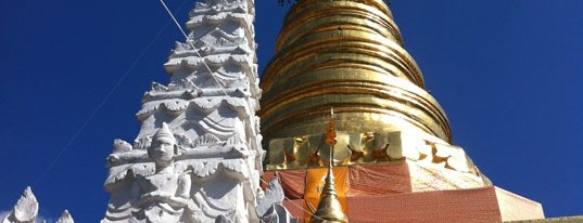 Phra That Chae Haeng is one of ไหว้พระธาตุปีเกิด 12 ปีนักษัตร เสริมบารมี.