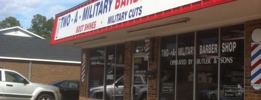 Two-A Military Barber Shop is one of Favorite Places.