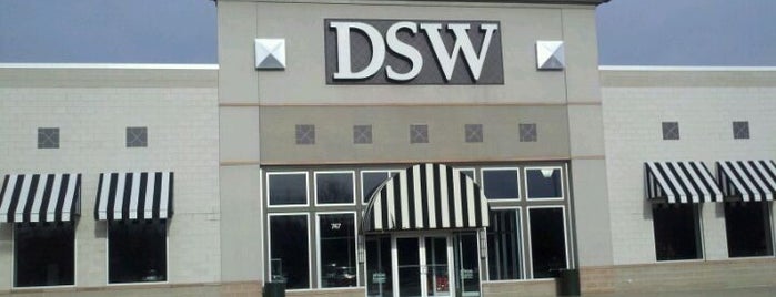 DSW Designer Shoe Warehouse is one of Tempat yang Disukai Ann.