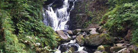 Torc Waterfall is one of Killarney.