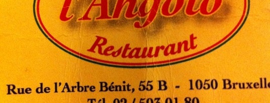 L'Angolo is one of Best Restaurants of Brussels.