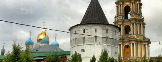 Novospassky Monastery is one of Святые места / Holy places.