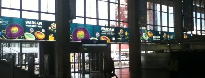 Warschau Zentralbahnhof is one of StorefrontSticker #4sqCities: Warsaw.